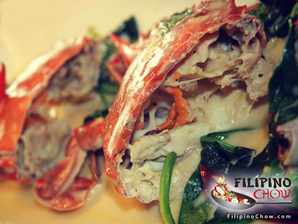 Ginataang Alimasag (Crabs in Coconut Milk)